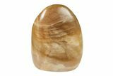 Free-Standing, Polished Brown Calcite #199055-1